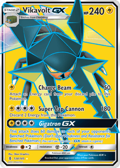 Vikavolt-GX Guardians Rising card