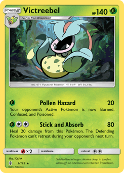 Victreebel Guardians Rising card