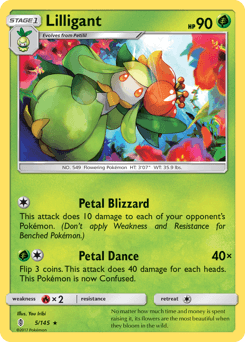 Lilligant Guardians Rising card