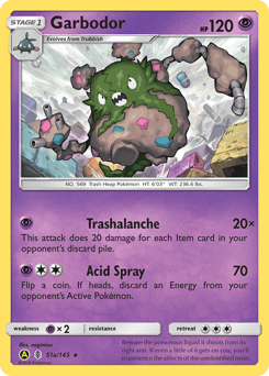 Garbodor Guardians Rising card