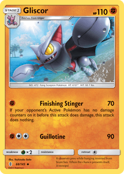 Gliscor Guardians Rising card
