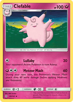Clefable Guardians Rising card