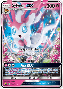 Sylveon-GX Guardians Rising card