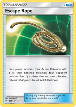 Escape Rope Burning Shadows card