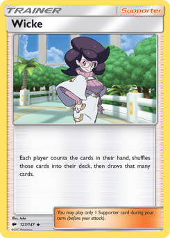 Wicke Burning Shadows card