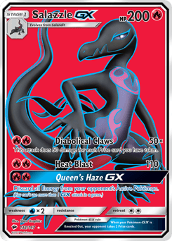 Salazzle-GX Burning Shadows card