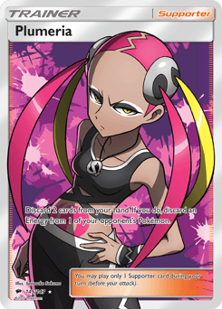 Plumeria Burning Shadows card
