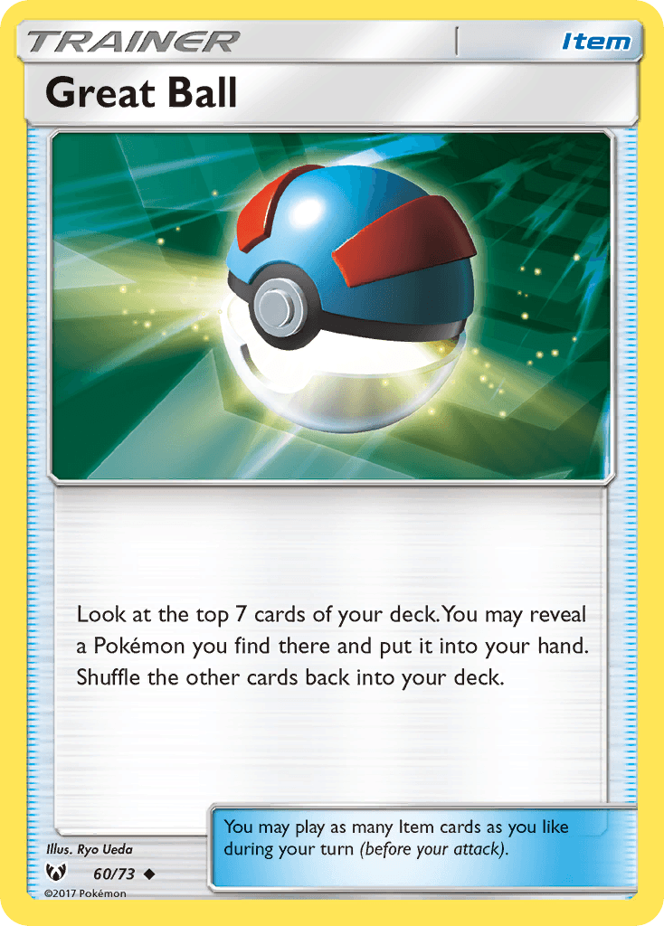 Great Ball Shining Legends card