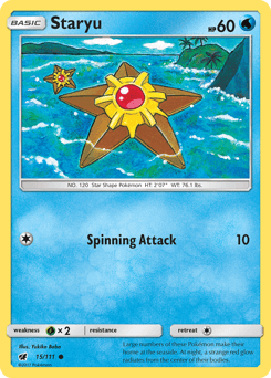 Staryu Crimson Invasion card