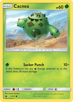 Cacnea Crimson Invasion card