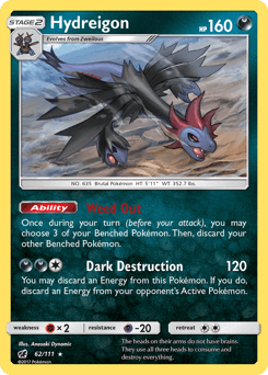 Hydreigon Crimson Invasion card