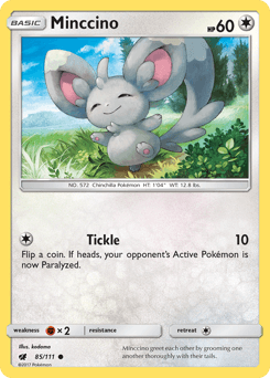Minccino Crimson Invasion card