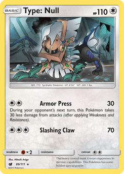 Type: Null Crimson Invasion card
