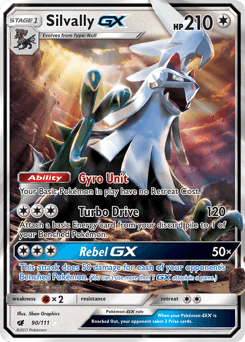 Silvally-GX Crimson Invasion card