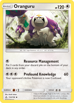 Oranguru Ultra Prism card