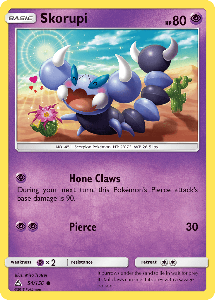Skorupi Ultra Prism card
