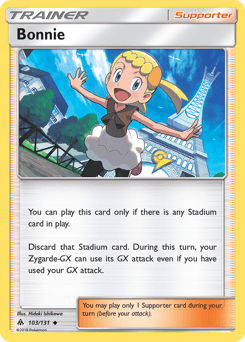 Bonnie Forbidden Light card