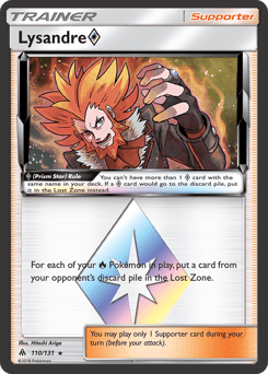 Lysandre ◇ Forbidden Light card
