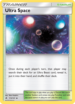 Ultra Space Forbidden Light card
