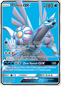 Palkia-GX Forbidden Light card