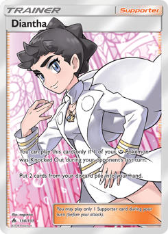 Diantha Forbidden Light card