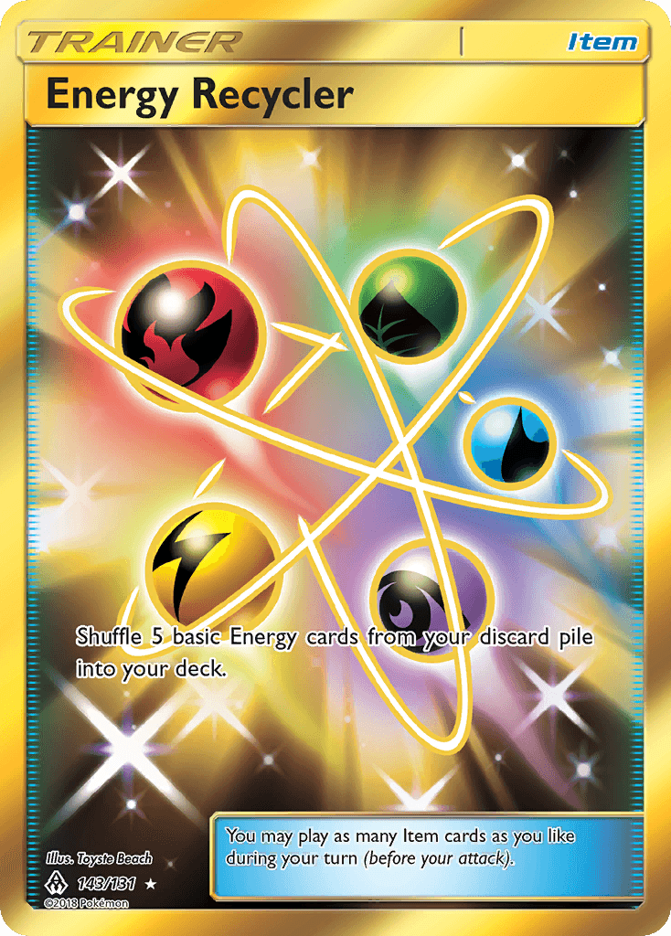 Energy Recycler Forbidden Light card