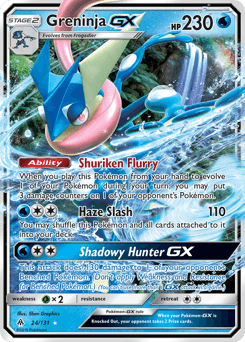 Greninja-GX Forbidden Light card