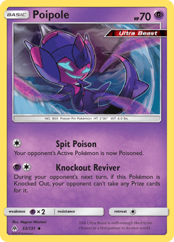 Poipole Forbidden Light card