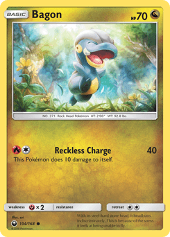 Bagon Celestial Storm card