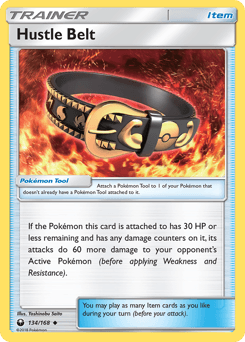 Hustle Belt Celestial Storm card