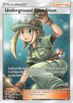 Underground Expedition Celestial Storm card