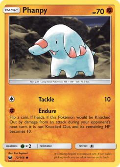Phanpy Celestial Storm card