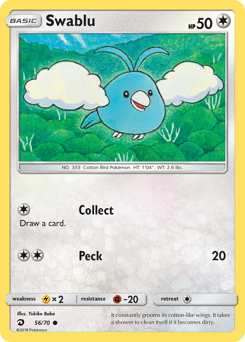 Swablu Dragon Majesty card