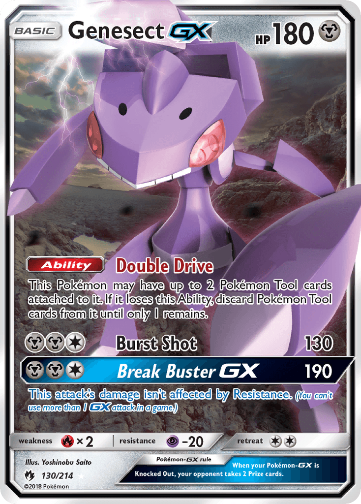 Genesect-GX Lost Thunder card