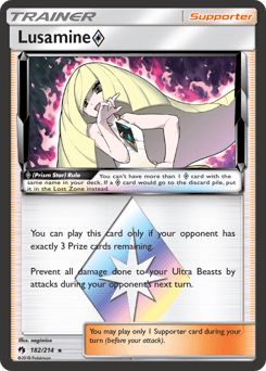 Lusamine ◇ Lost Thunder card