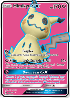 Mimikyu-GX Lost Thunder card