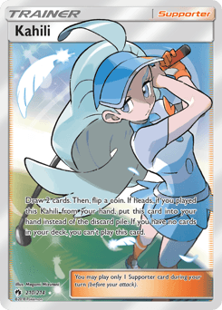 Kahili Lost Thunder card