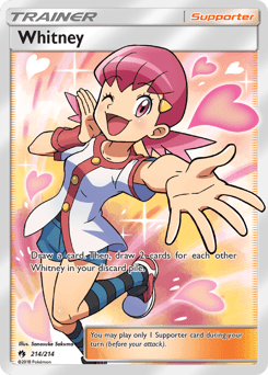 Whitney Lost Thunder card