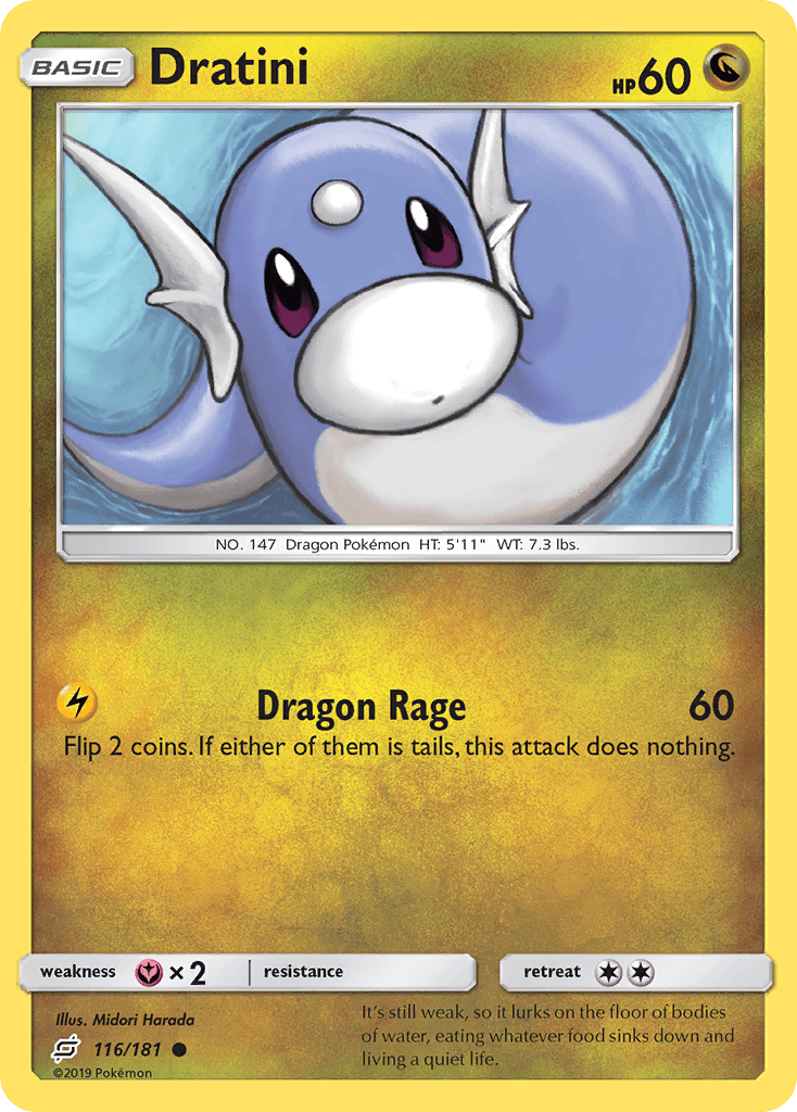 Dratini Team Up card