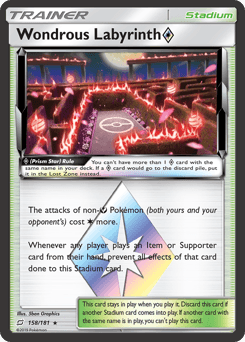 Wondrous Labyrinth ◇ Team Up card
