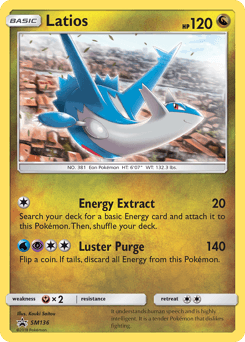 Latios SM Black Star Promos card
