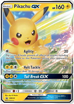 Pikachu-GX SM Black Star Promos card
