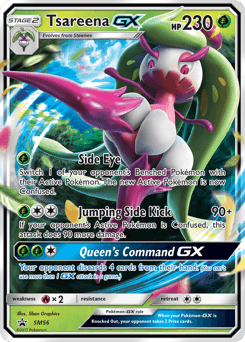 Tsareena-GX SM Black Star Promos card