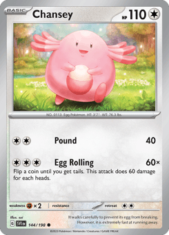 Chansey Scarlet & Violet card
