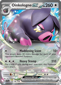 Oinkologne ex Scarlet & Violet card
