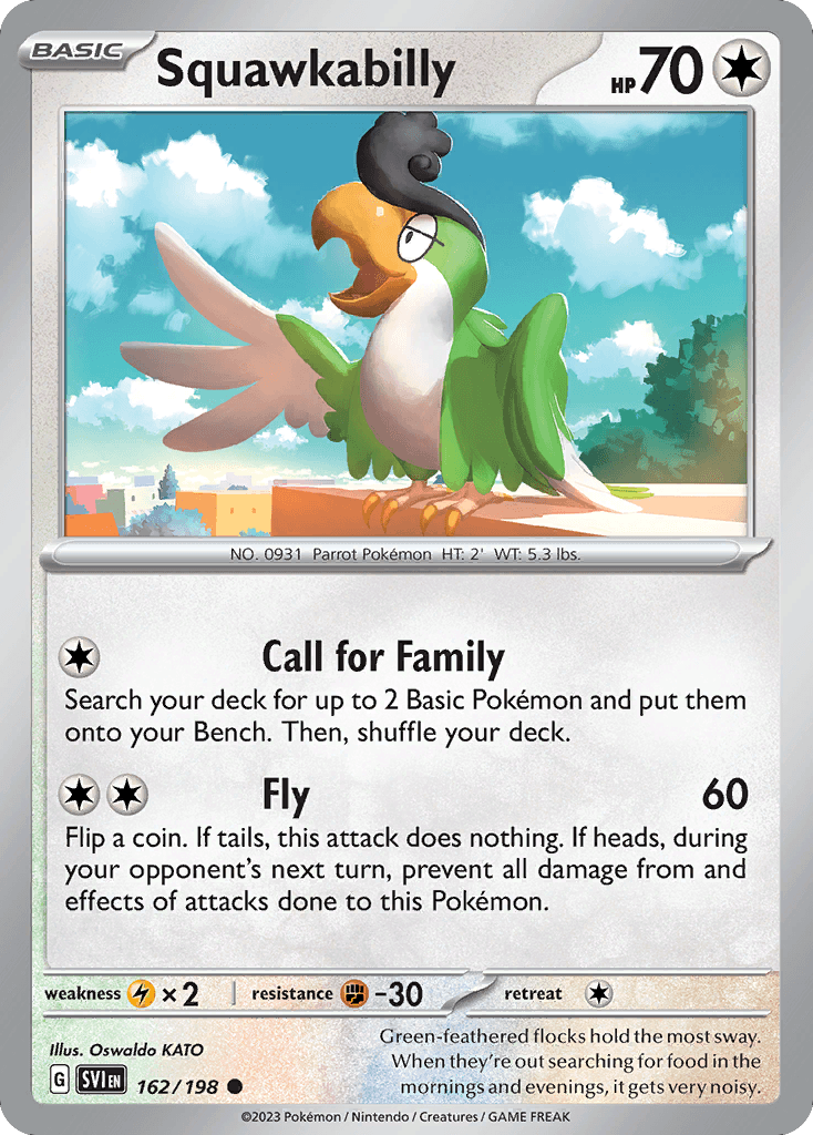 Squawkabilly Scarlet & Violet card