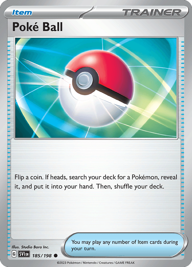 Poké Ball Scarlet & Violet card