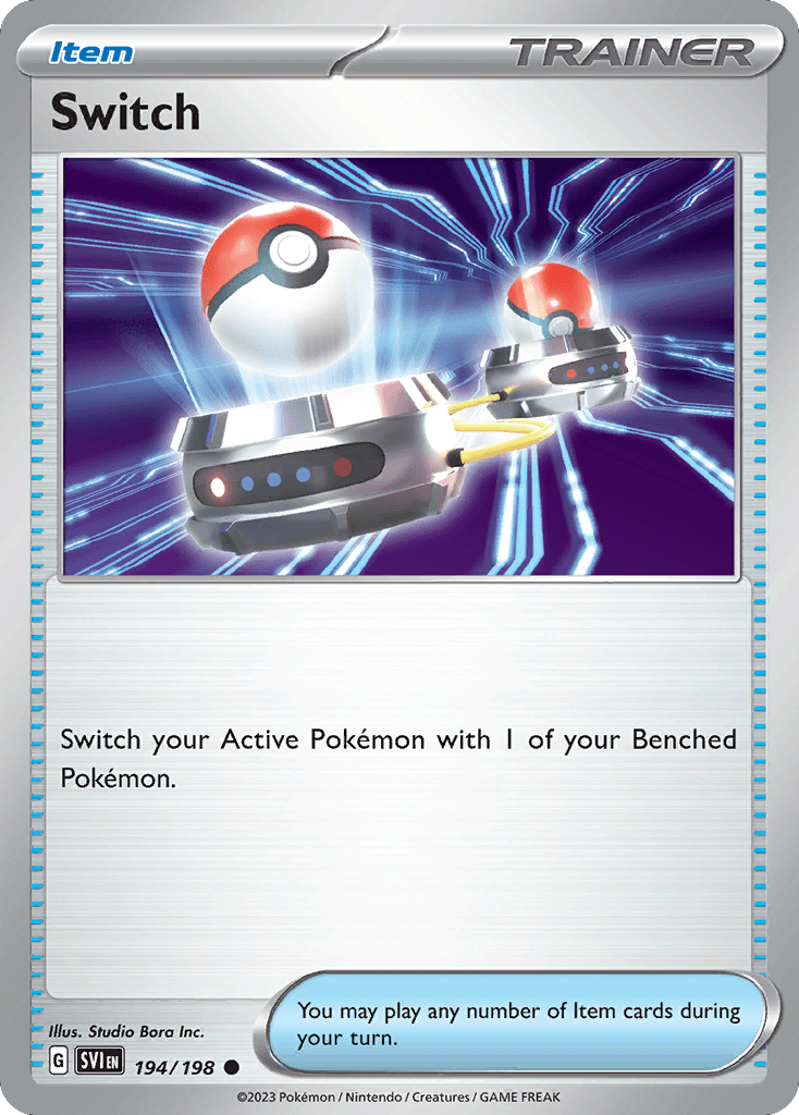 Switch Scarlet & Violet card