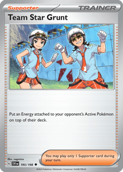 Team Star Grunt Scarlet & Violet card
