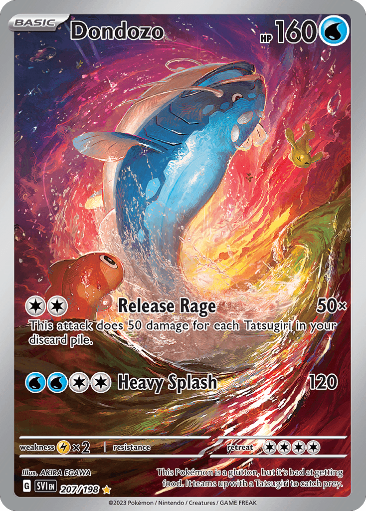 Dondozo Scarlet & Violet card